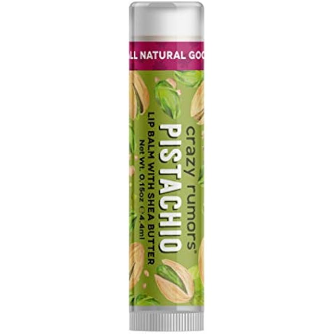 crazy rumors PISTACHIO LIP BALM 4G, VEGAN 100% NATURAL - Image 1